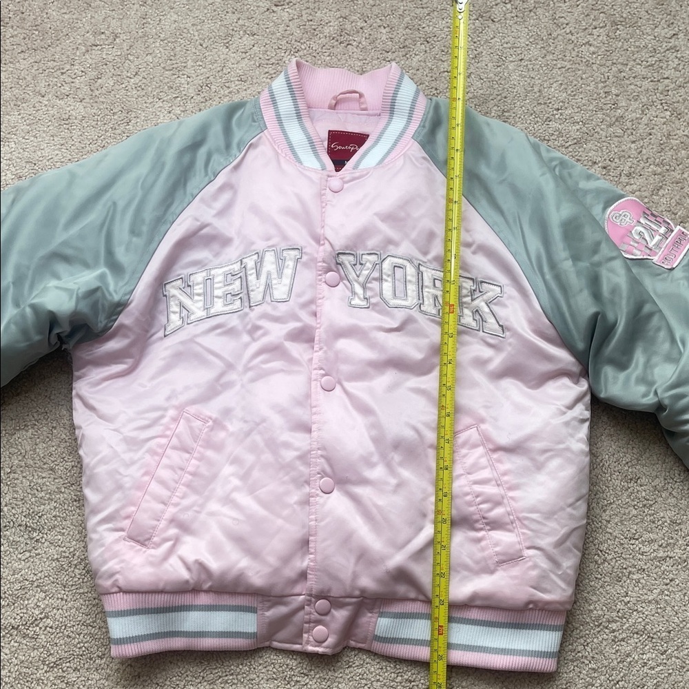 South Pole Pink and Green Women's Jacket - Picture 3 of 8